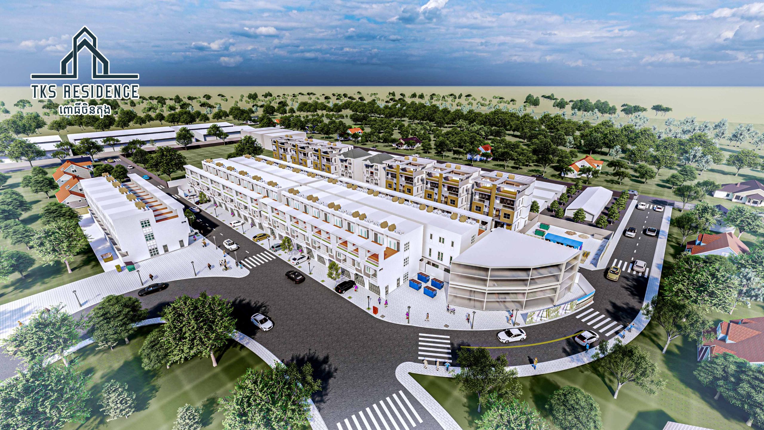 Affordable modern lifestyle housing project, TKS RESIDENCE, launched in Pochentong