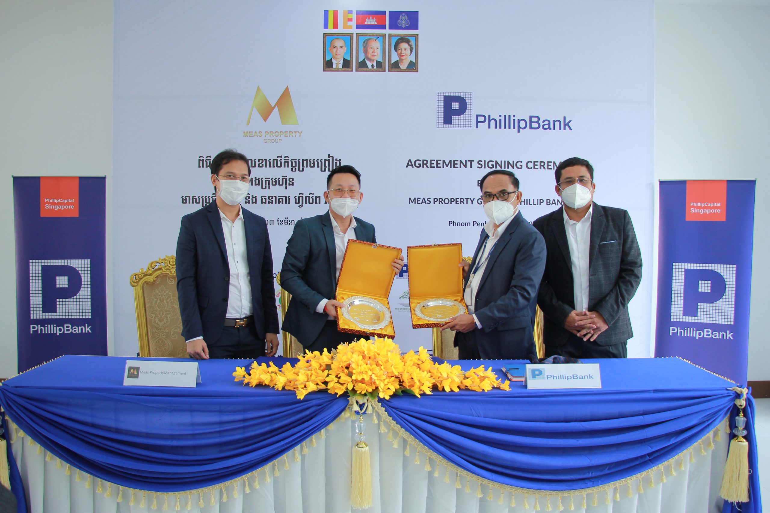 Phillip Bank and Meas Property Group sign MoU on credit service