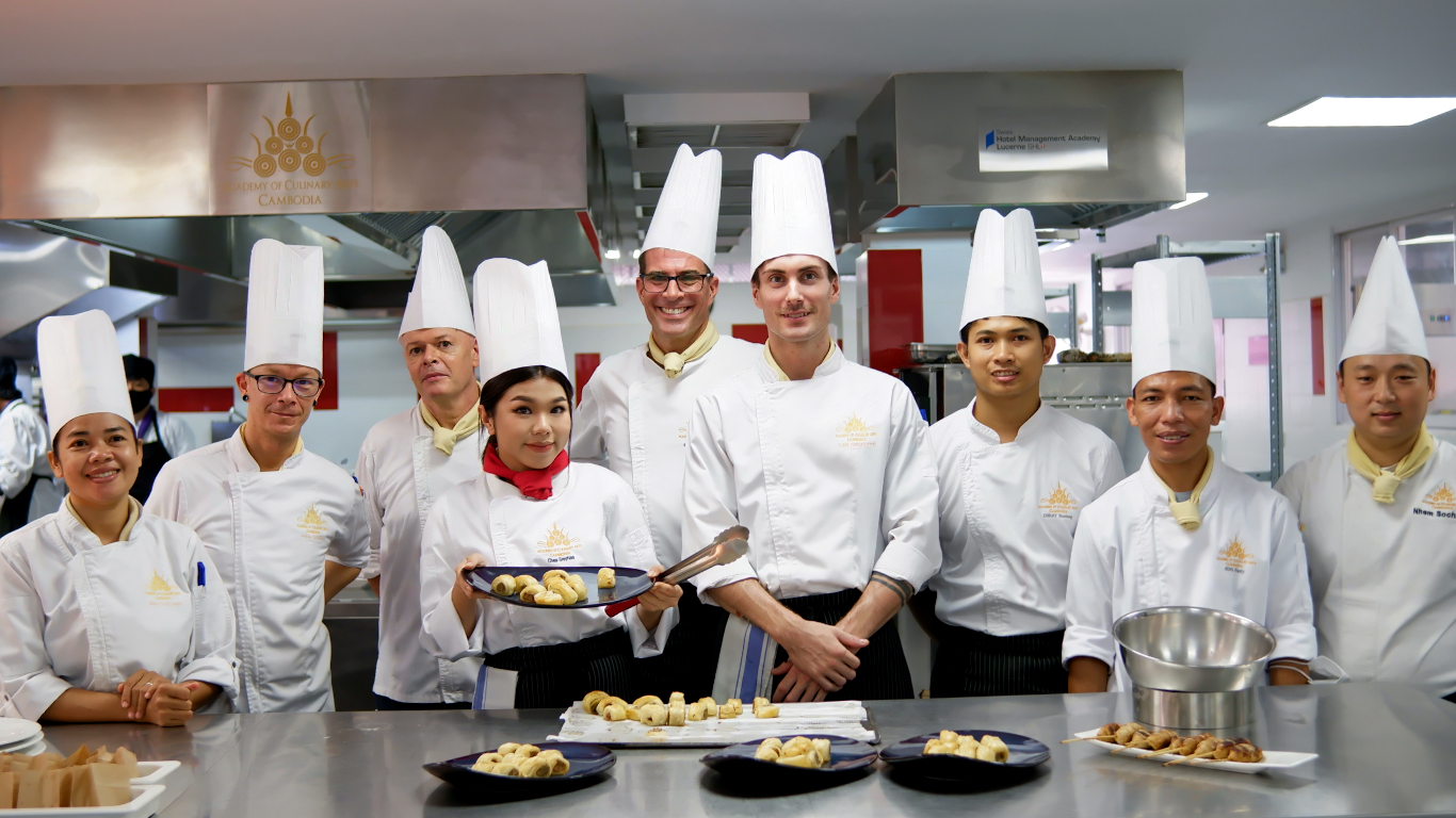 Academy of Culinary Arts in Cambodia aims to professionalize hospitability standards in Cambodia