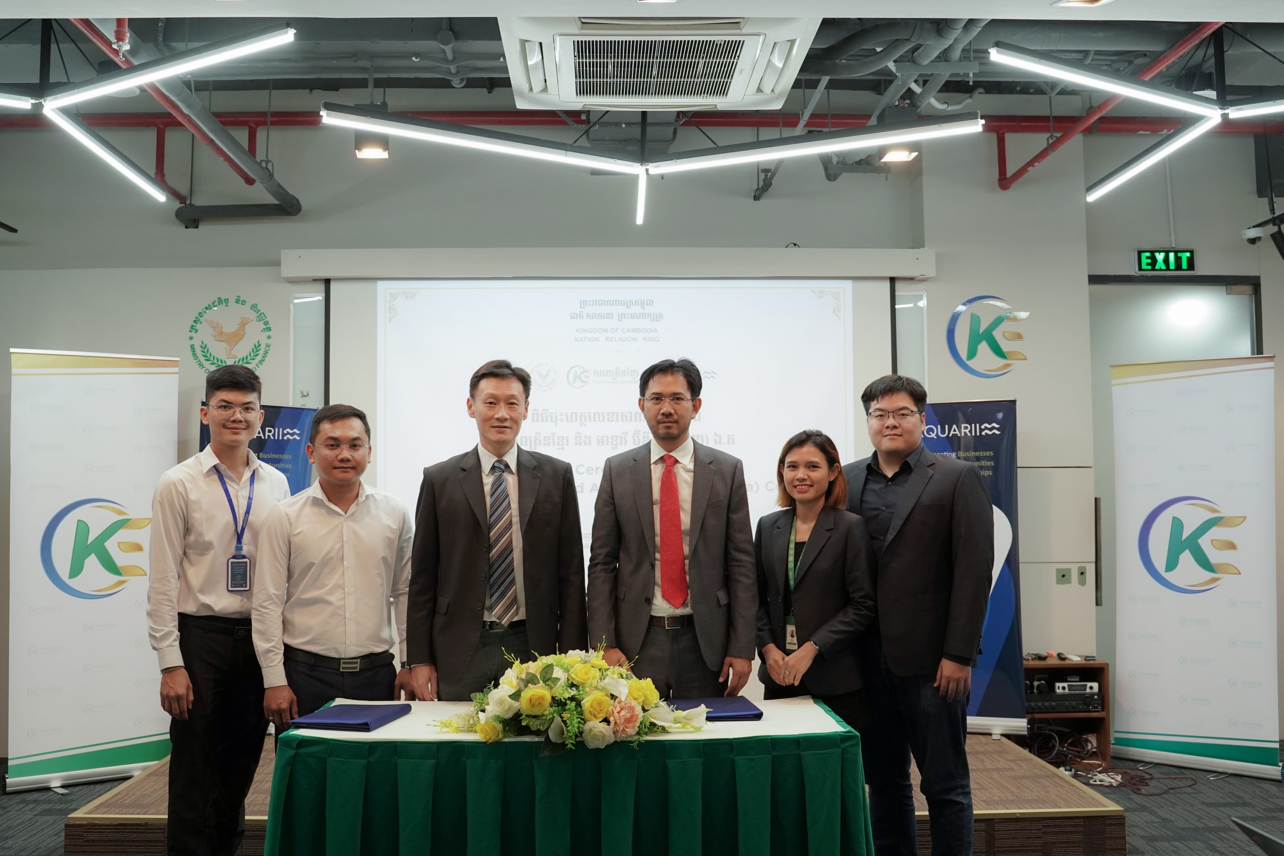 Khmer Enterprise and Aquarii Cambodia join to address outdated perceptions of Cambodia from international investors