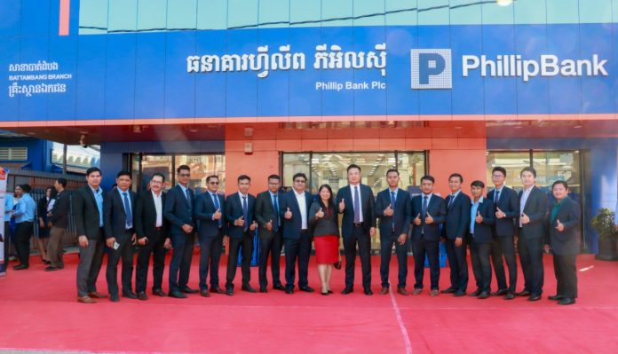 Phillip Bank Launches Newly Renovated Branch in Battambang Province