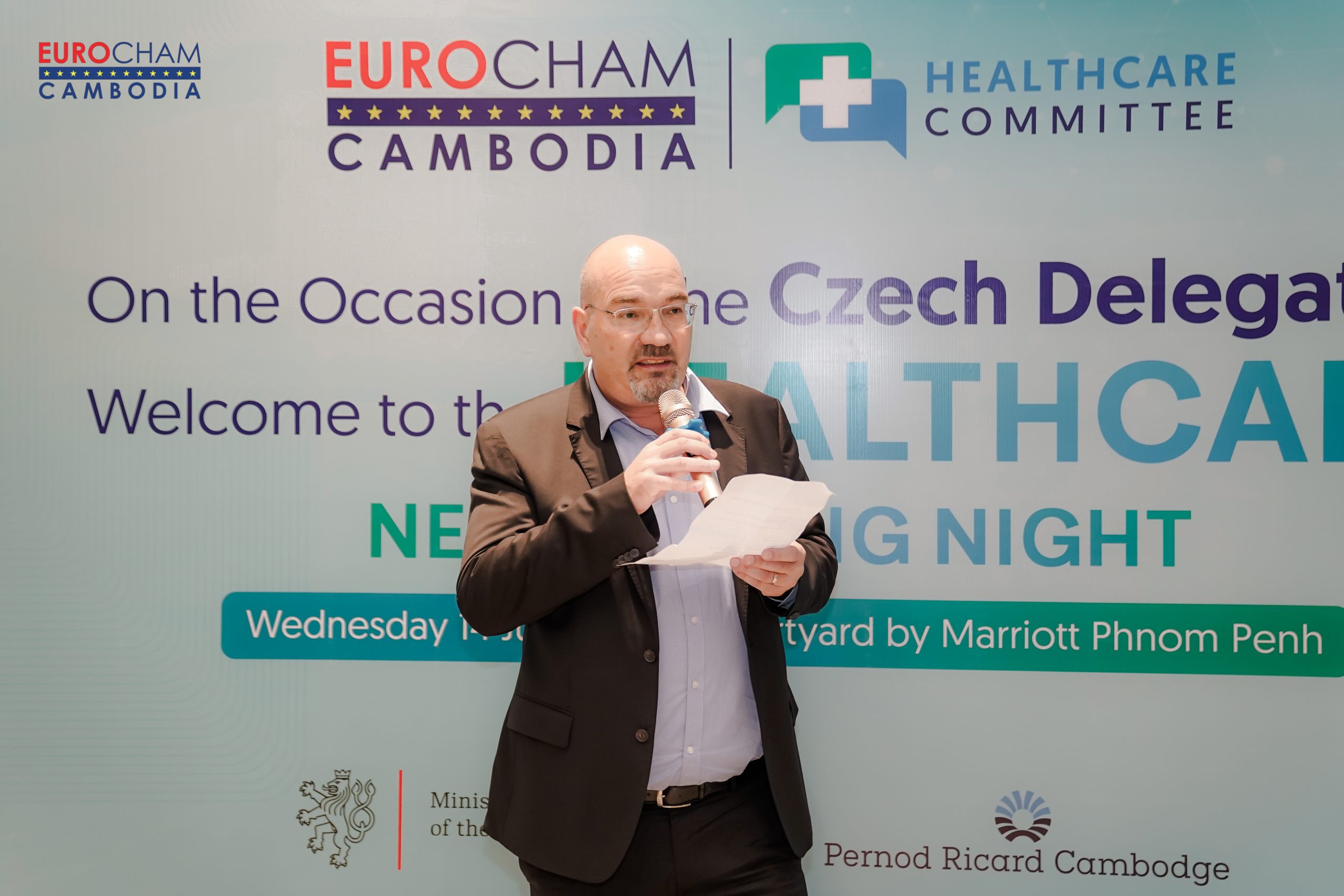 EuroCham Hosts Networking Night Highlighting Cambodia’s Healthcare Sector and Fostering Czech-Cambodian Ties