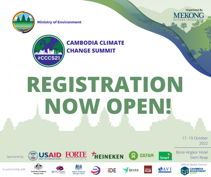 Cambodia Investment Review announced as official media partner of Cambodia Climate Change Summit 2022