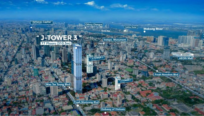 Feature Property: Luxurious Condos for Sale at J-Tower 3 in Tonle Bassac, Phnom Penh