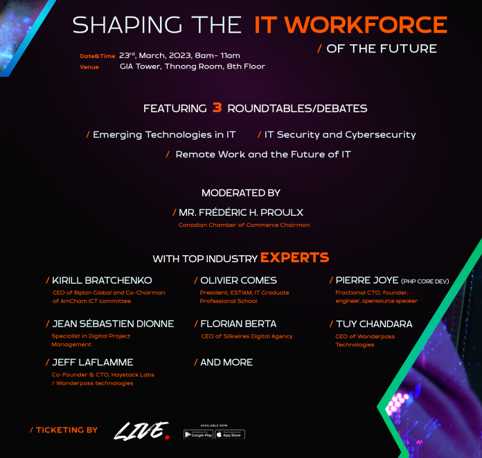 ESTIAM Cambodia and CanCham announce ‘Shaping the IT Workforce of the Future’ event