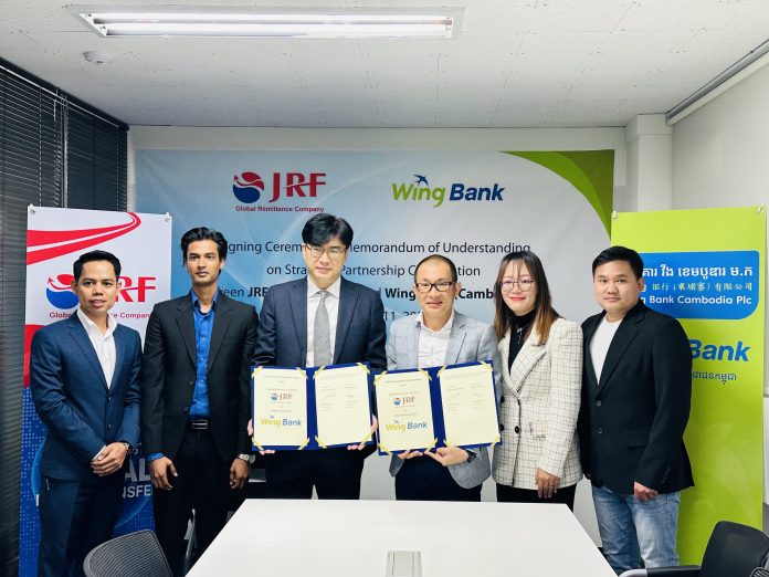 Wing Bank and JRF Korea join forces to provide international money transfer from South Korea to Cambodia
