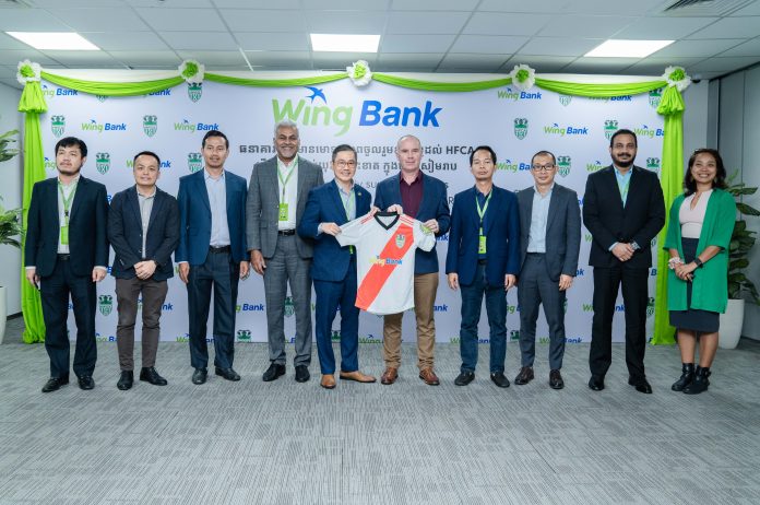 Wing Bank partners with HFCA to provide football programs for underprivileged youth in Siem Reap