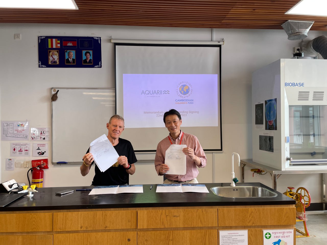Aquarii and Cambodian Children’s Fund Join Forces to Transform Lives in Special Partnership