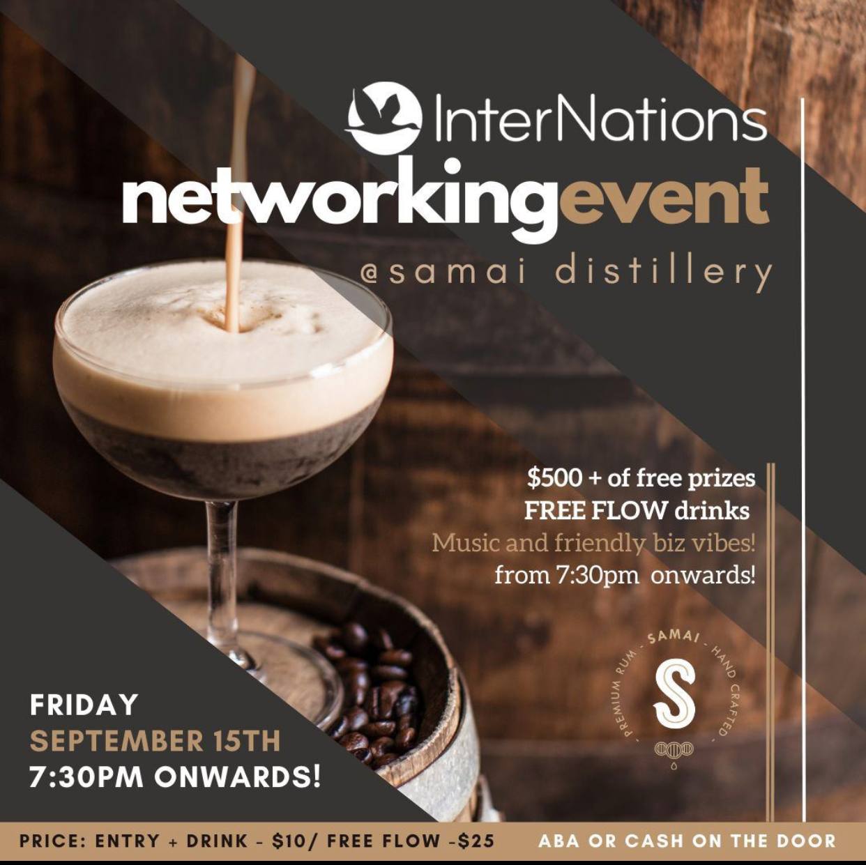 InterNations Phnom Penh September Networking Night: Where Business and Culture Converge at Samai Rum Distillery