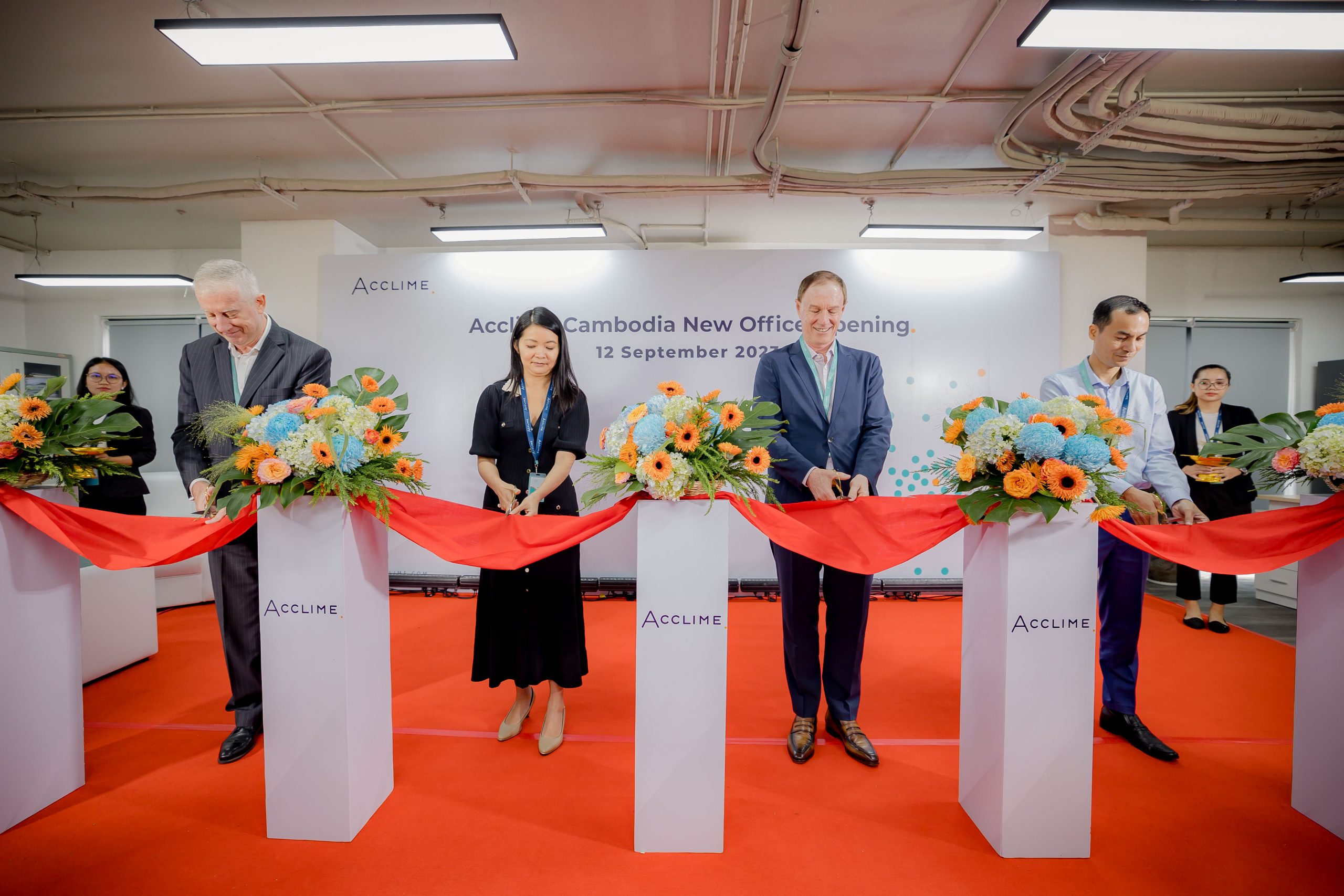 Acclime Officially Opens Cambodian Office in Urban Village: Growing & Nurturing Local Talent