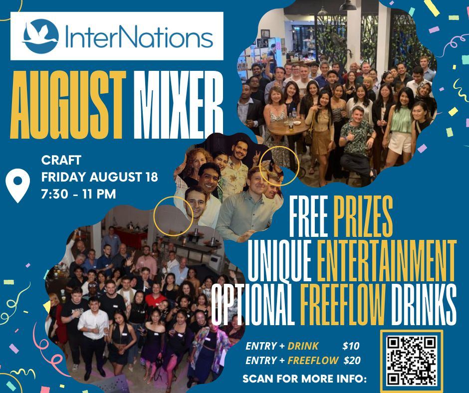 August InterNations Networking Social set to be a ‘Melting Pot of Cultures and Opportunities’