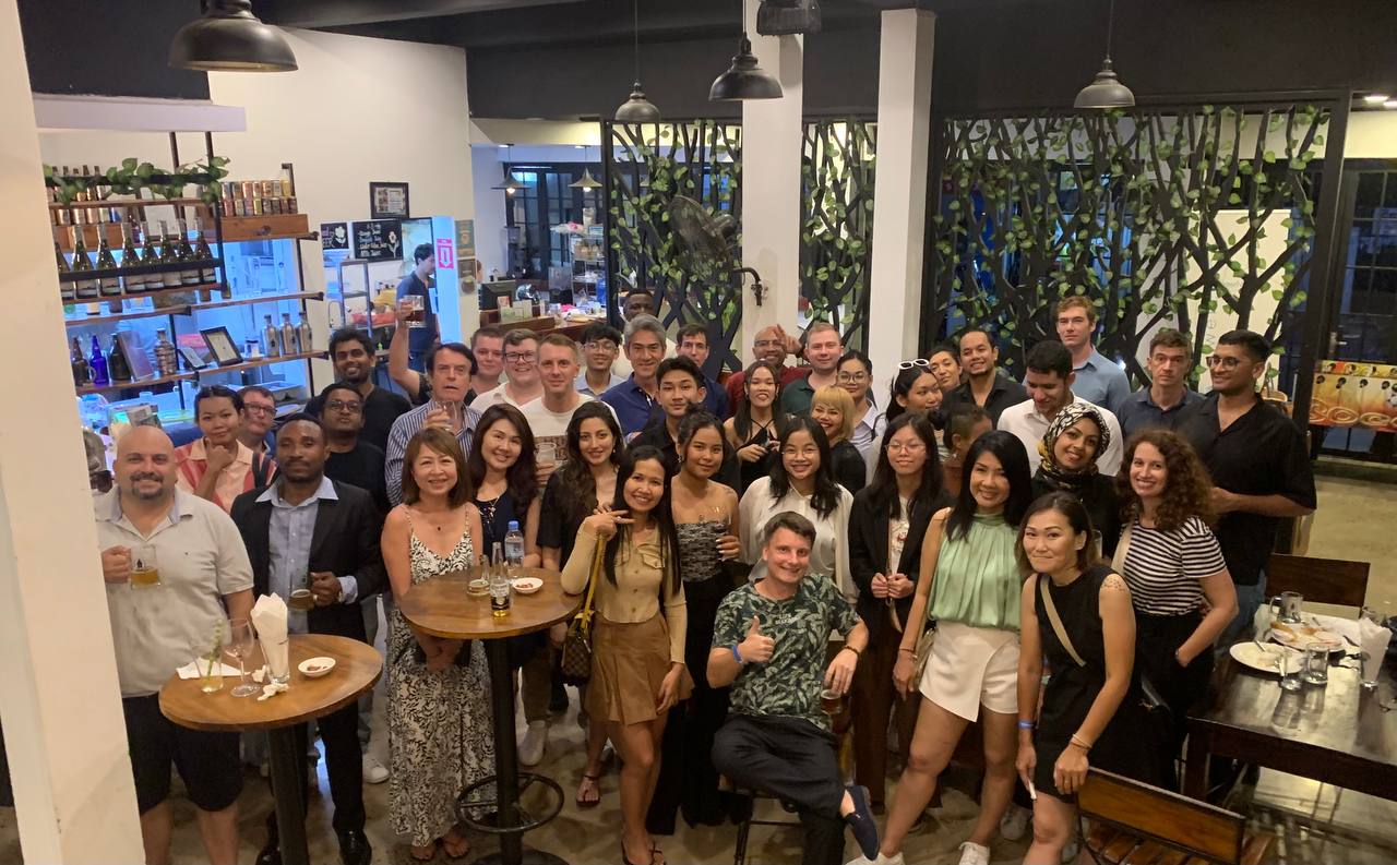 InterNations and Java Creative Cafe Host Retro-Themed Networking Night for Expats and Professionals in Phnom Penh