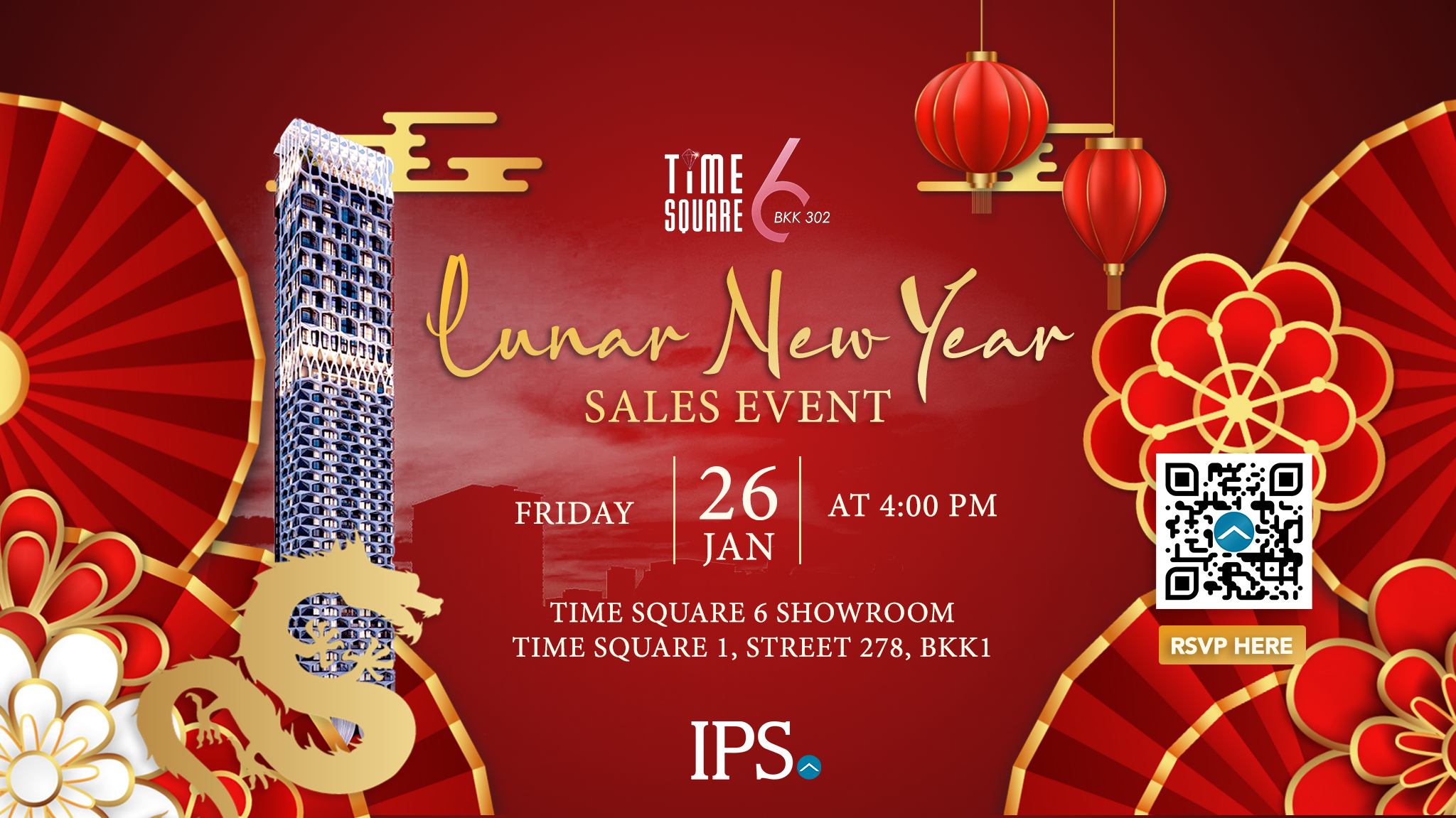 IPS and Time Square 6 Launch Lunar New Year Sales Event with Exclusive Offers & VIP Gala Evening on Friday 26th