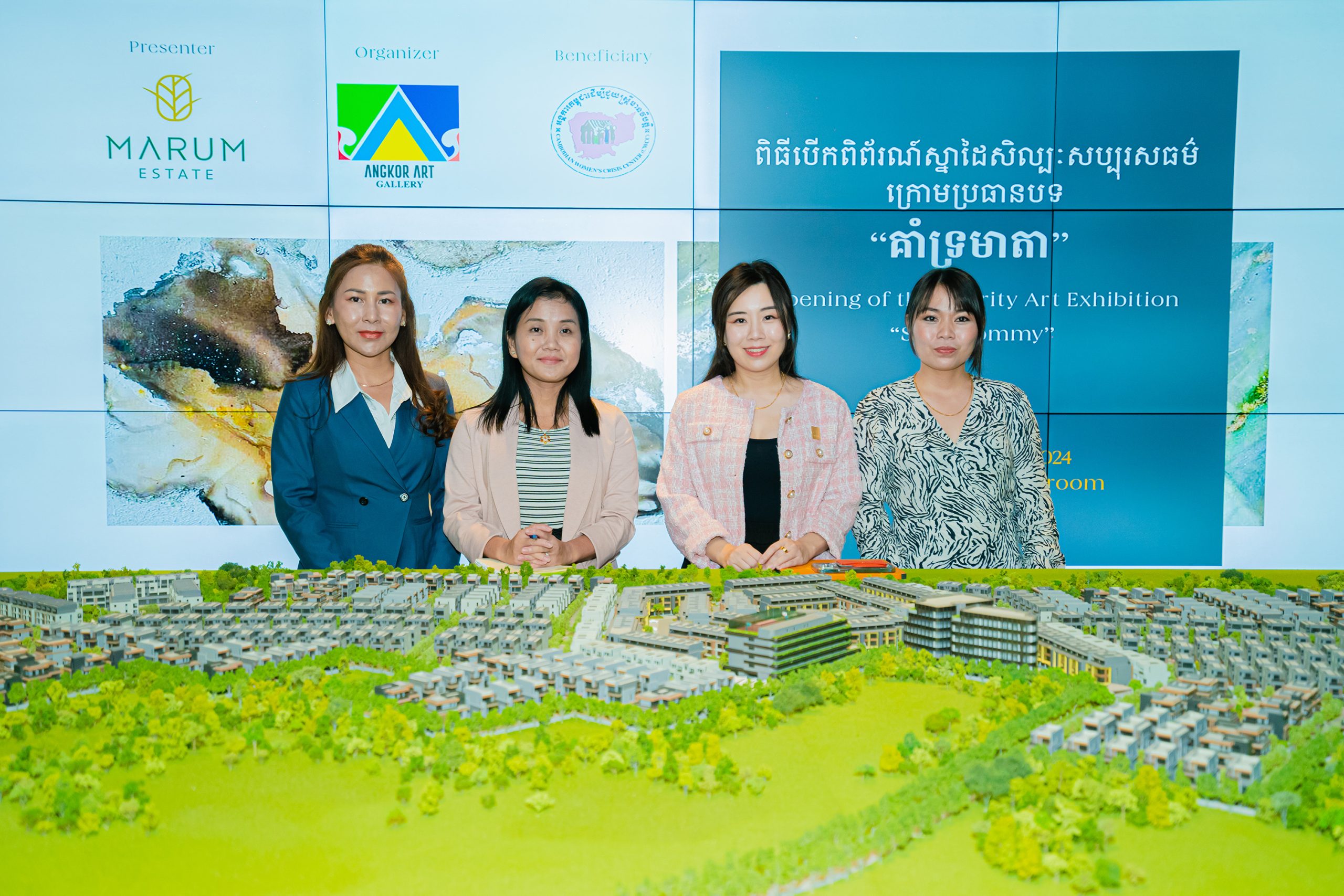 Life & Luxury: Marum Estate presents “Save Mommy” – A Charity Art Exhibition on Mother’s Day, organized by Angkor Art Gallery to Support Women Victims of Violence
