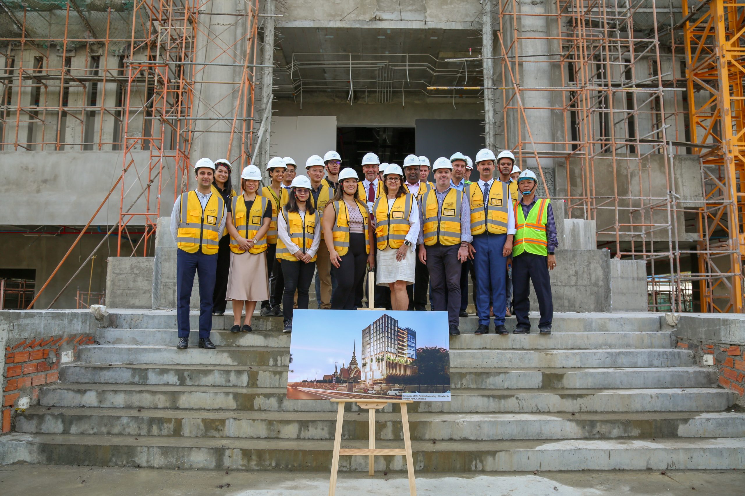 Archetype Cambodia Showcases New Administrative Building Project, Highlights the Opportunities and Challenges for French Firms in Cambodia