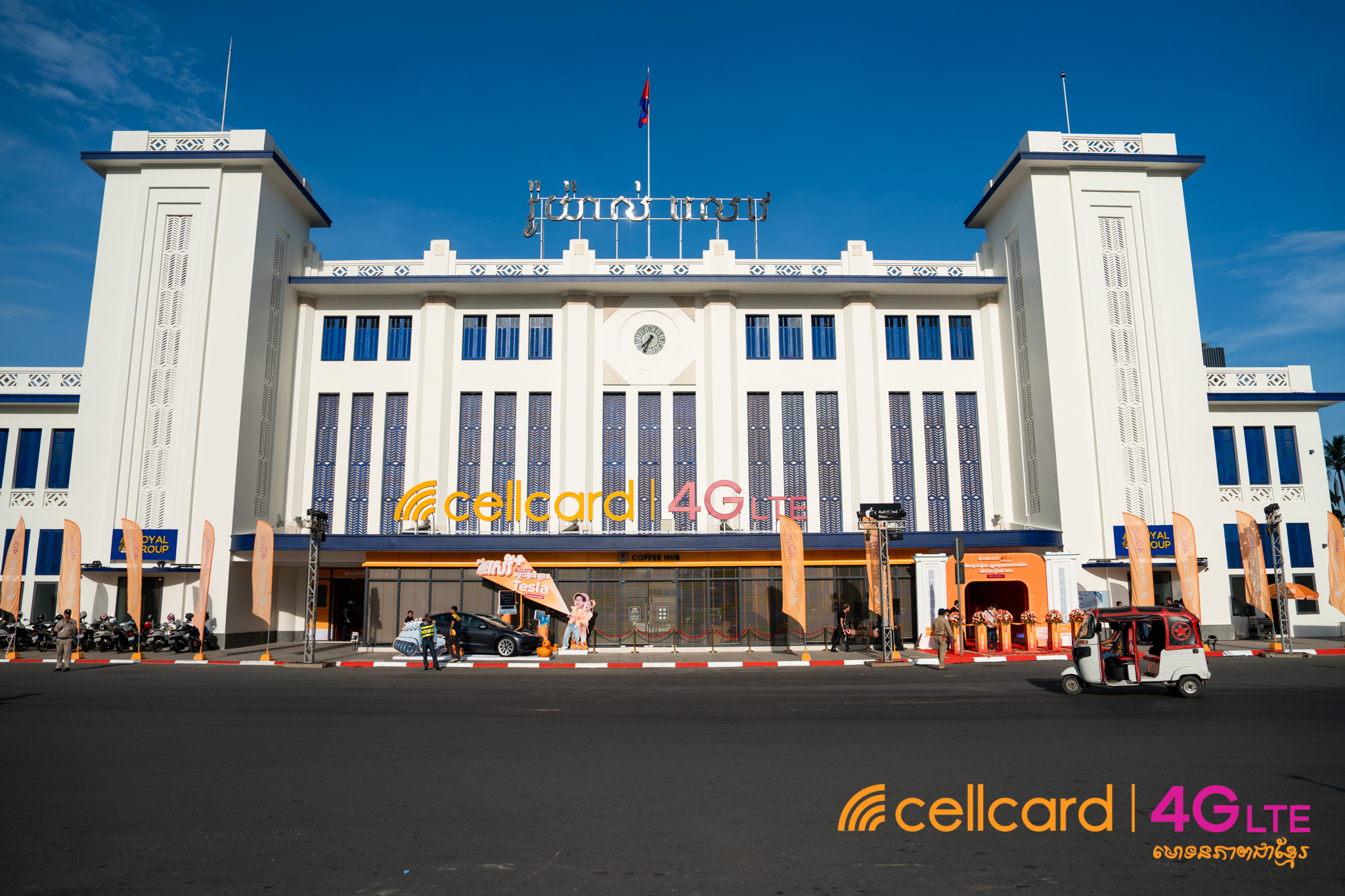Cellcard Opens New Customer Experience Center in Phnom Penh’s Historic Railway Building, Merging Heritage and Technology