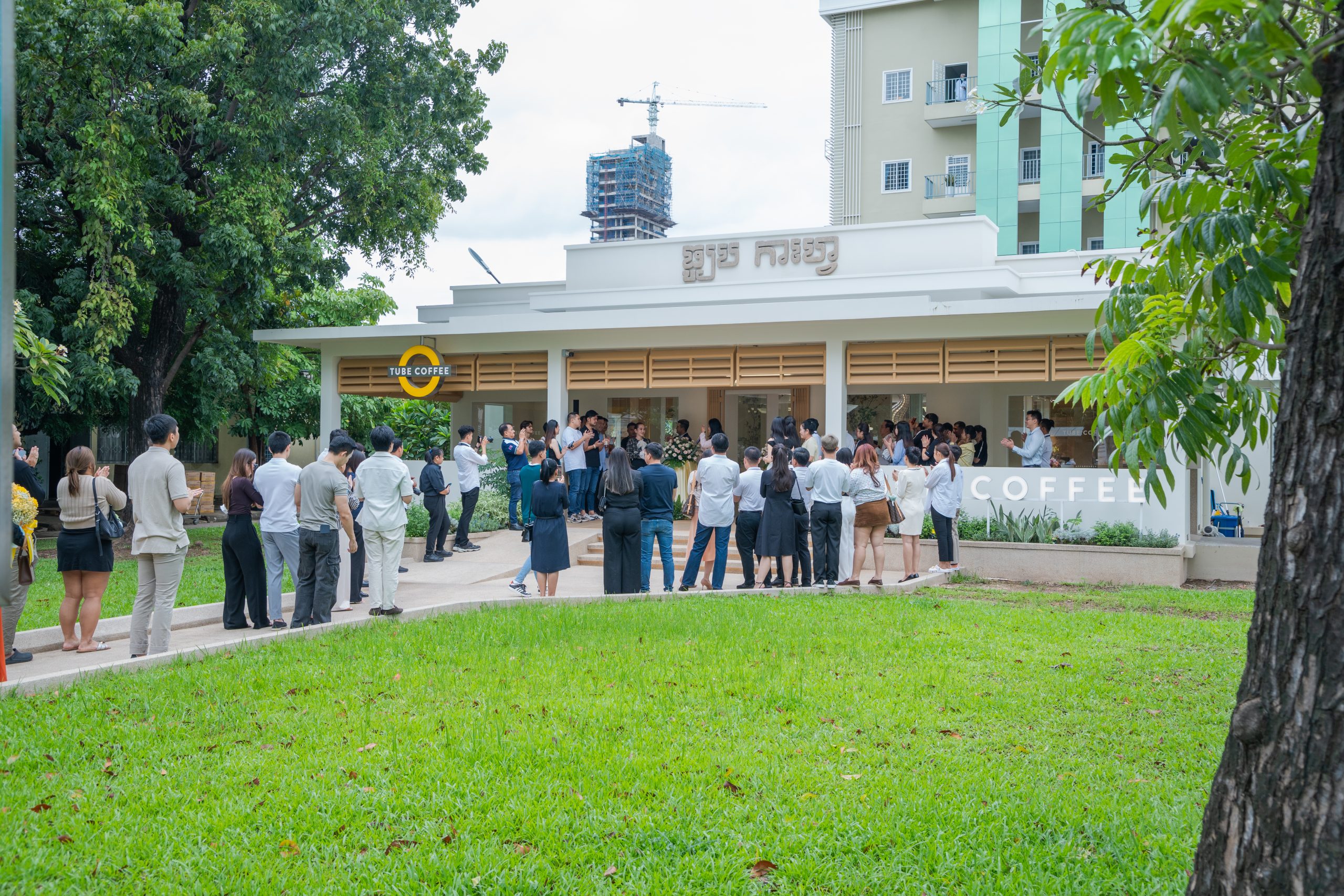 TUBE Coffee Opens 41st Store at Khmer-Soviet Friendship Hospital in Phnom Penh