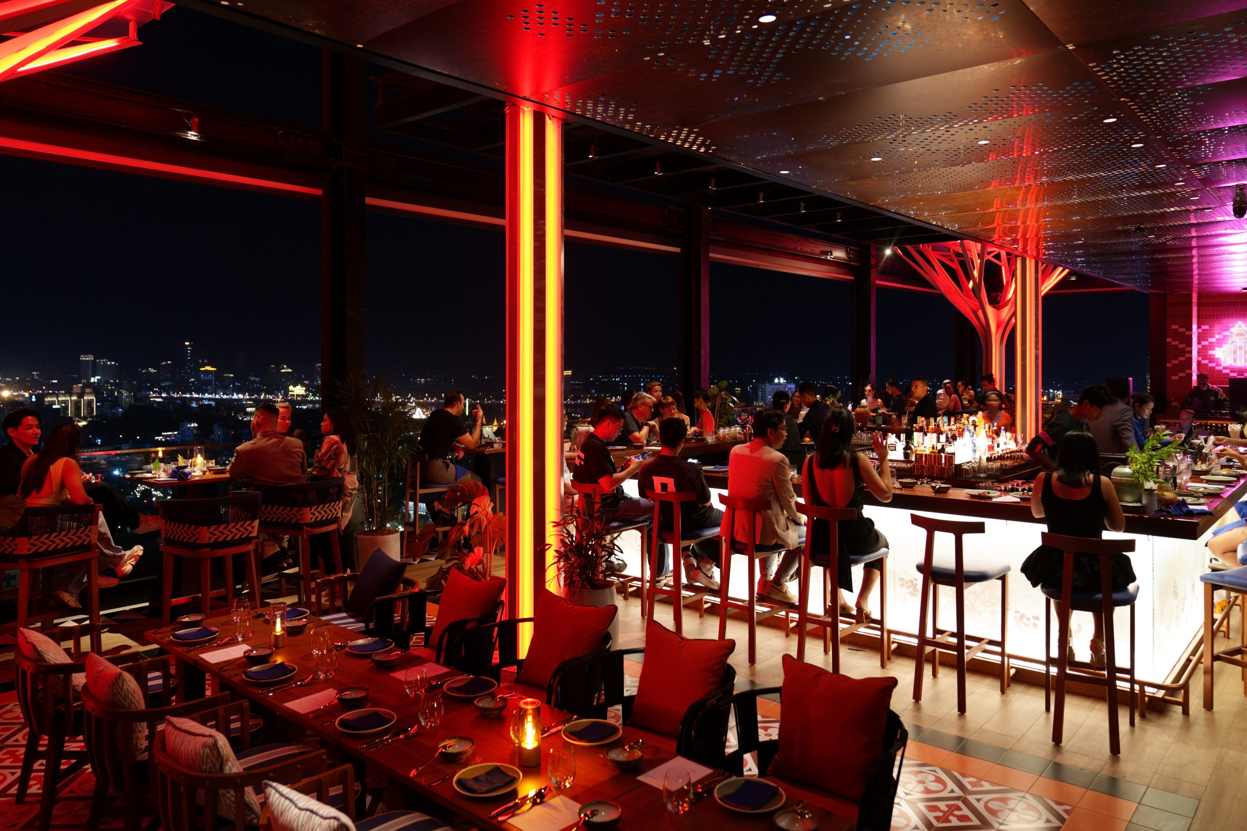 Above Eleven Rooftop Bar Launches in Phnom Penh: A New Addition to the City’s Dining and Nightlife Scene