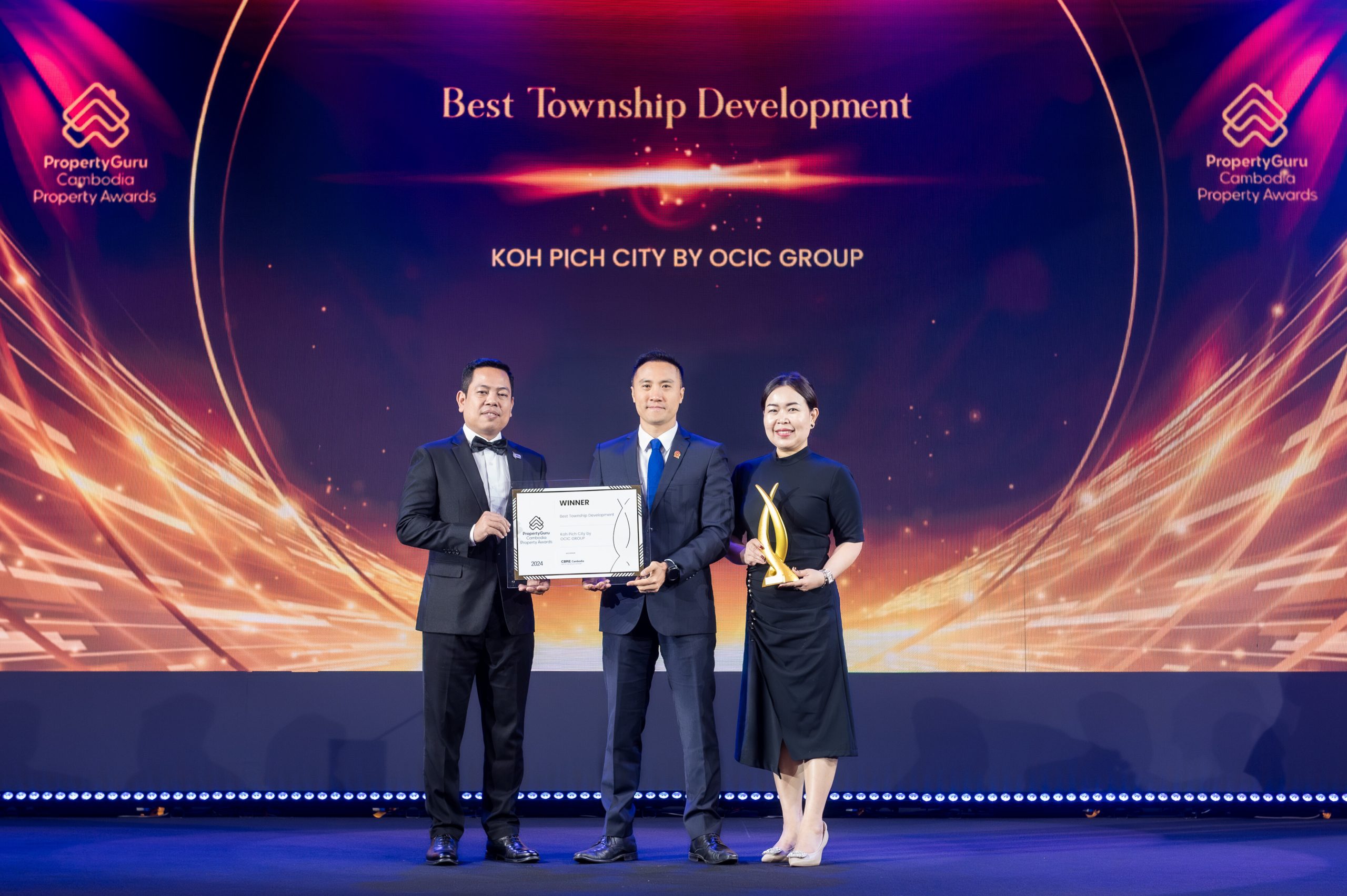 OCIC Recognized for Best Township and Sustainable Design at the 2024 PropertyGuru Awards in Bangkok