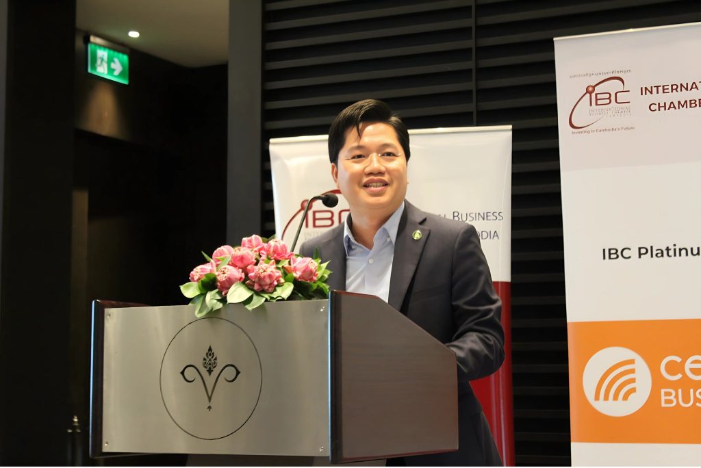 Sothearoath Oeur, CEO of Credit Bureau Cambodia (CBC),