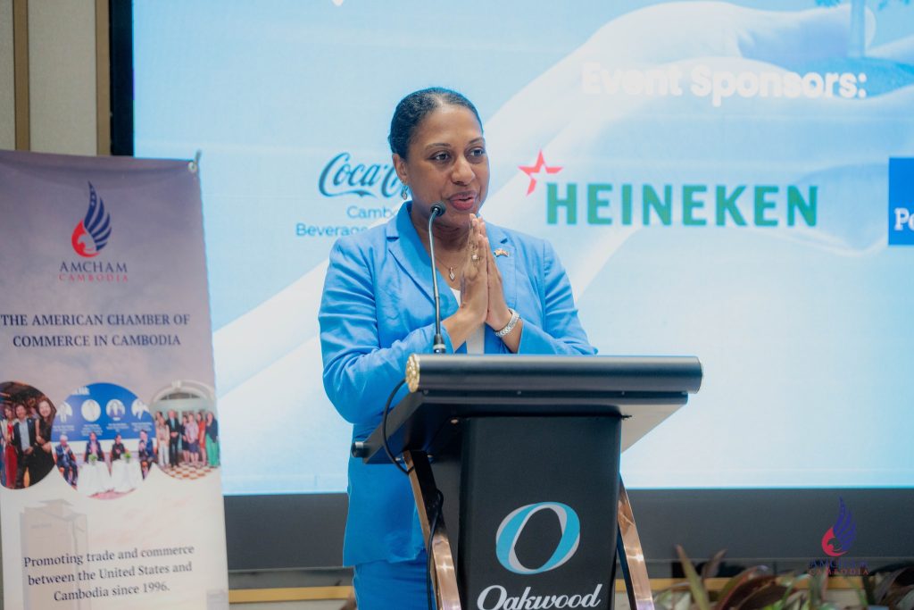 U.S. Embassy Deputy Chief of Mission, Bridgette L. Walker.