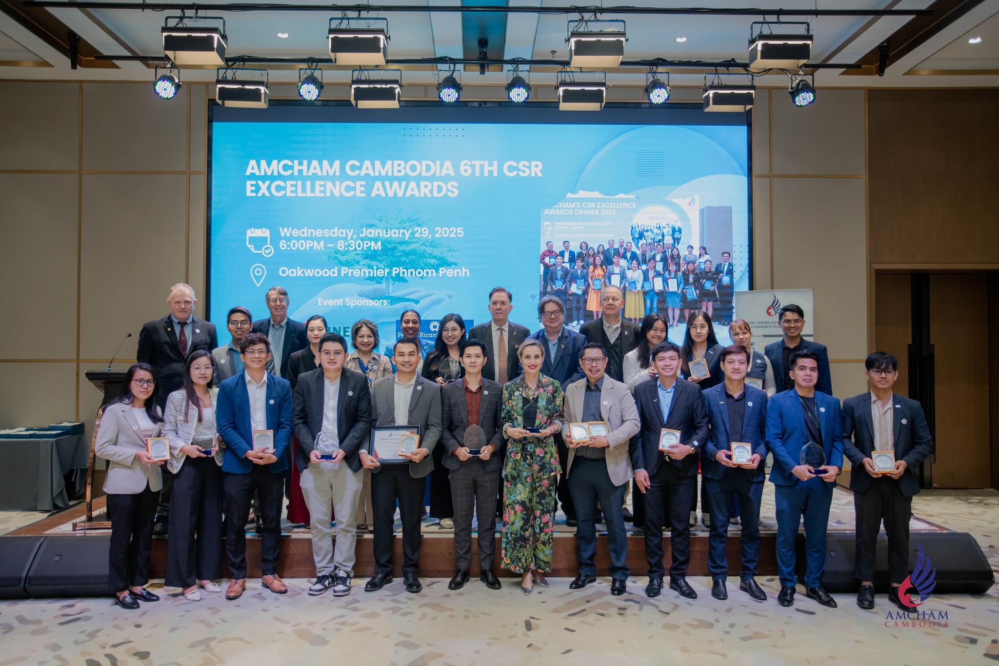 AmCham Cambodia Honors CSR Excellence in 2025: Manulife, HEINEKEN, Smart Axiata, Wing Bank and ABA Bank Among Top Winners