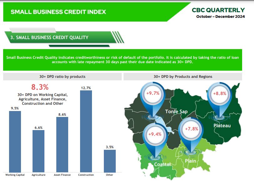 Business Loan Arrears Improve to 8.3% as Total Credit Balance Hits $35.14 Billion in Q4 2024