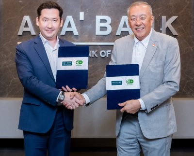 ABA Bank and Charge+ Cambodia MoU on 22 January 2025.