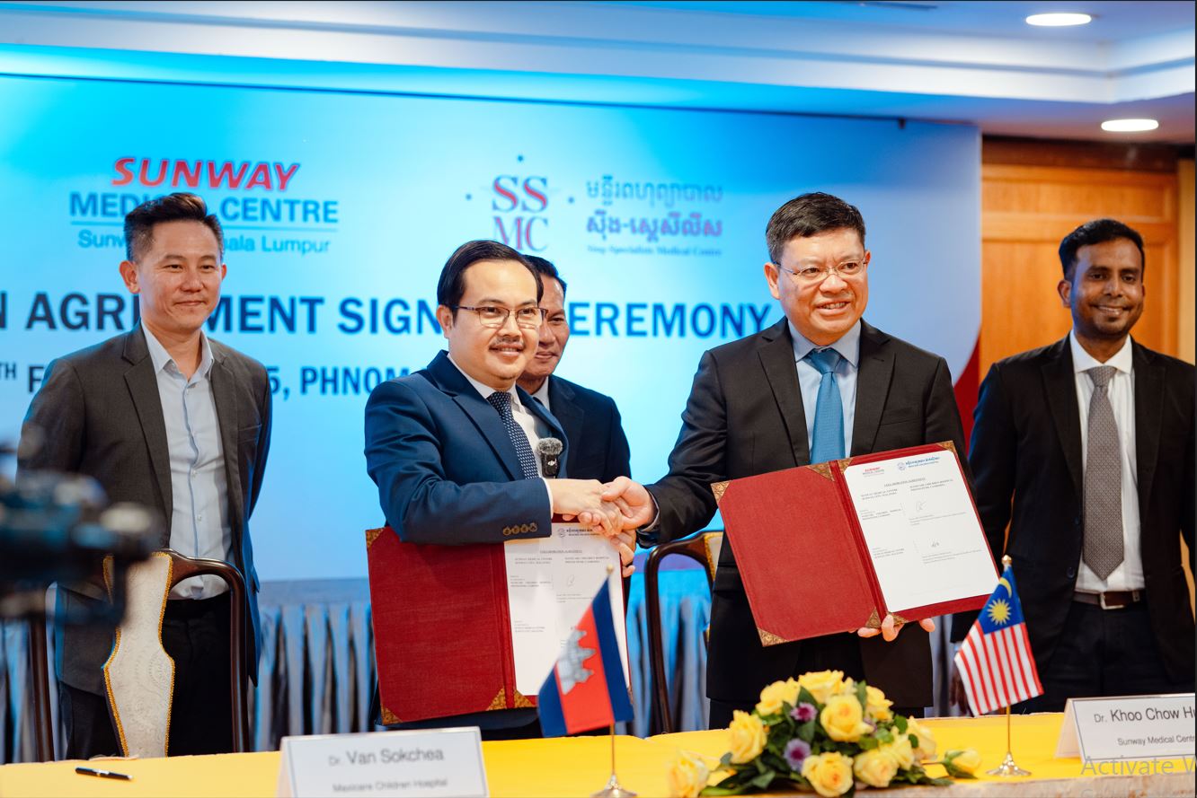 Sunway Medical Centre (Malaysia), Maxicare Children Hospital (Cambodia) and Sing Specialist Medical Centre (Cambodia) Join Hands to Serve the Cambodian Community