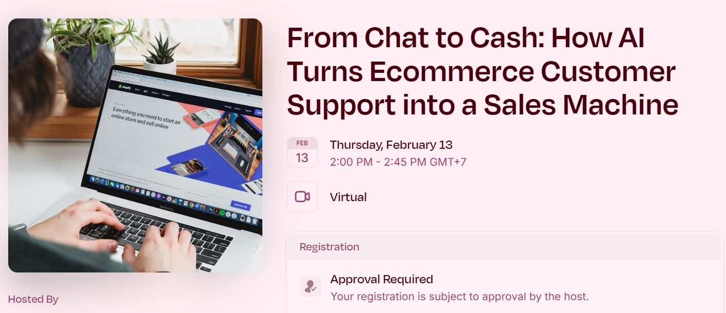AeroChat Webinar: How AI Can Boost Sales from Customer Chats – Feb 13