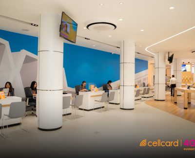 Cellcard Headquarters on Preah Sihanouk Blvd (274), Phnom Penh.