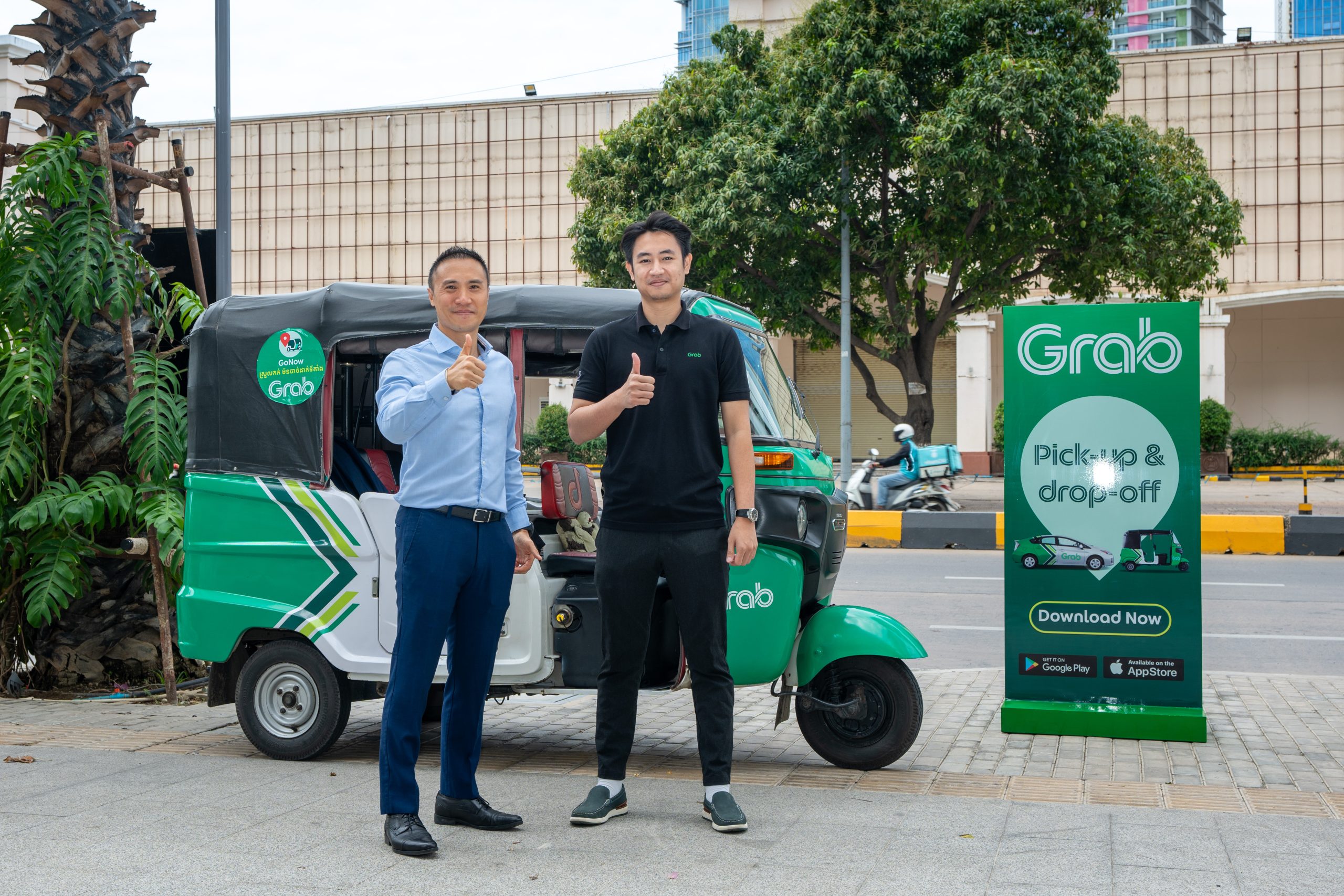 Grab Collaborates With OCIC To Invest In Koh Pich, Enhancing Mobility and Connectivity