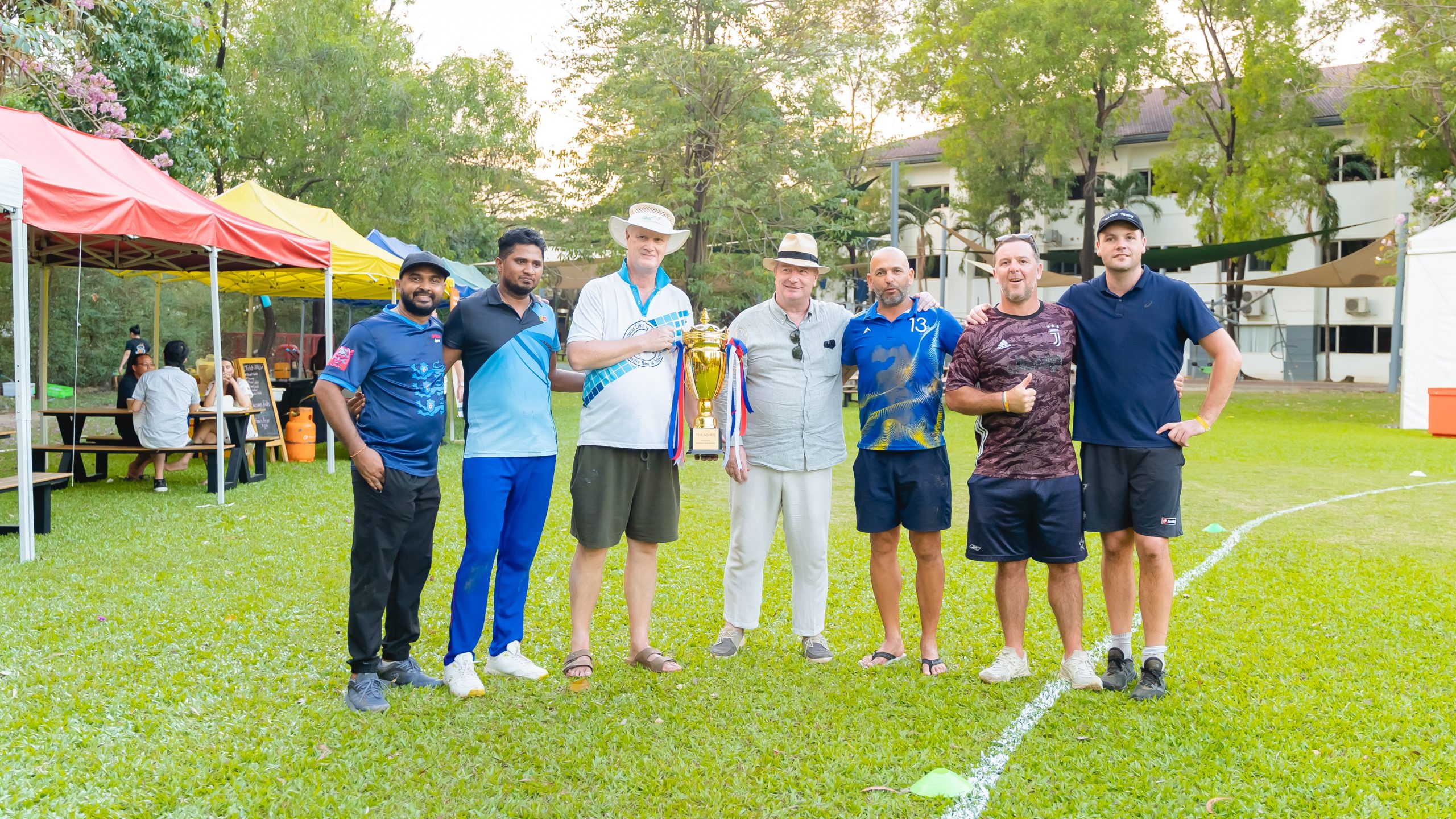BritCham and AusCham Bring Cambodia’s Business and Expat Communities Together for a Day of Cricket and Networking