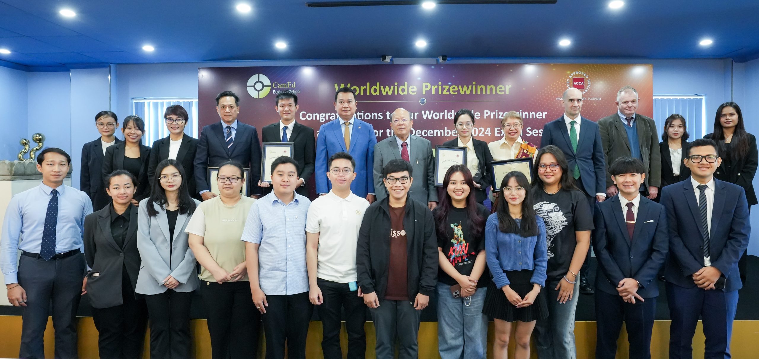 Cambodian Students Achieve World’s Top Scores in December 2024 ACCA Exams