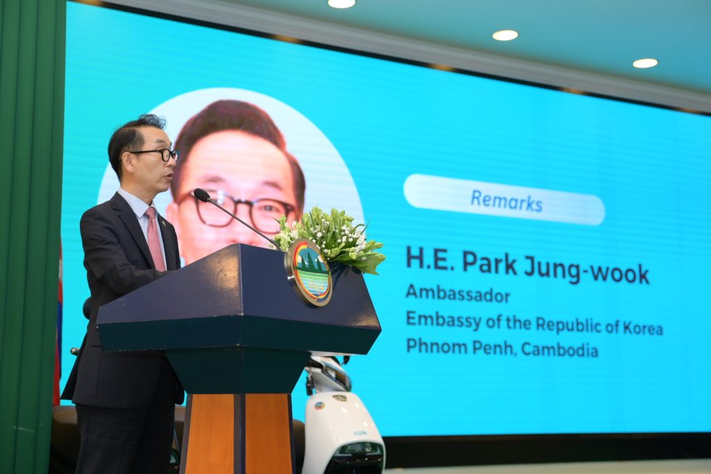 South Korean ambassador to Cambodia Park Jung-wook.