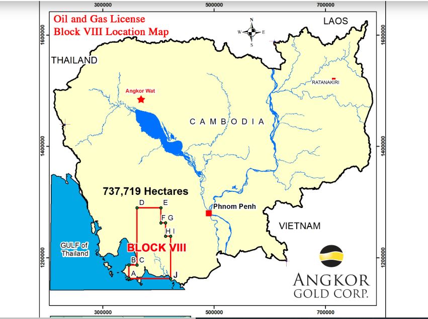 Canadian-Listed Angkor Resources Announces Cambodia’s Inaugural Onshore Oil and Gas Project Approval in Kampong-Som Basin as Stock Surges 165% Year-to-Date