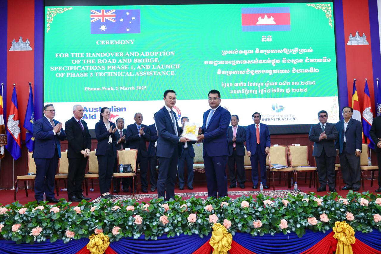Cambodia and Australia Strengthen Infrastructure Collaboration with Updated Road and Bridge Standards