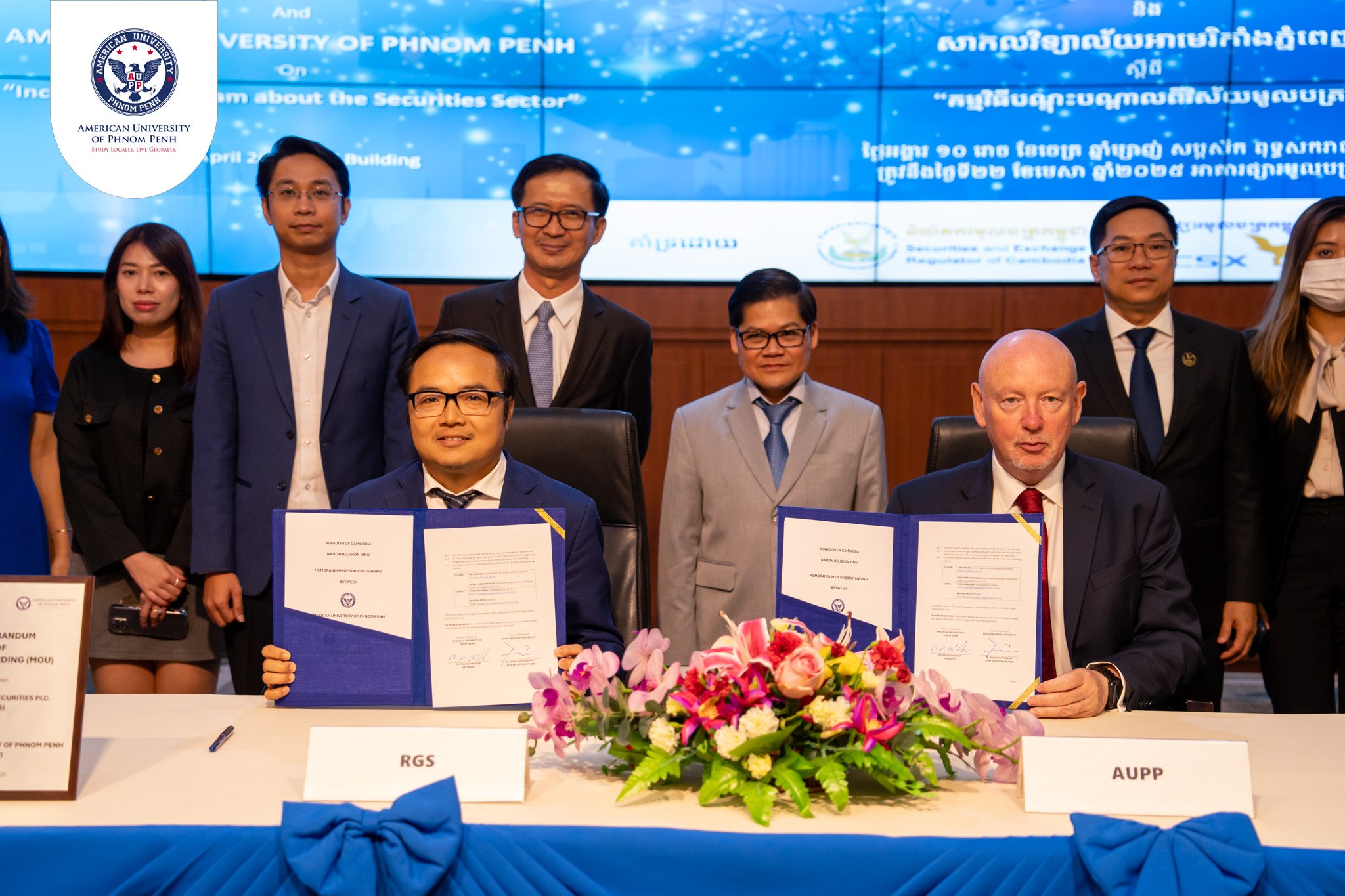 AUPP and Royal Group Securities Sign MoU to Boost Finance Education and Career Readiness in Cambodia