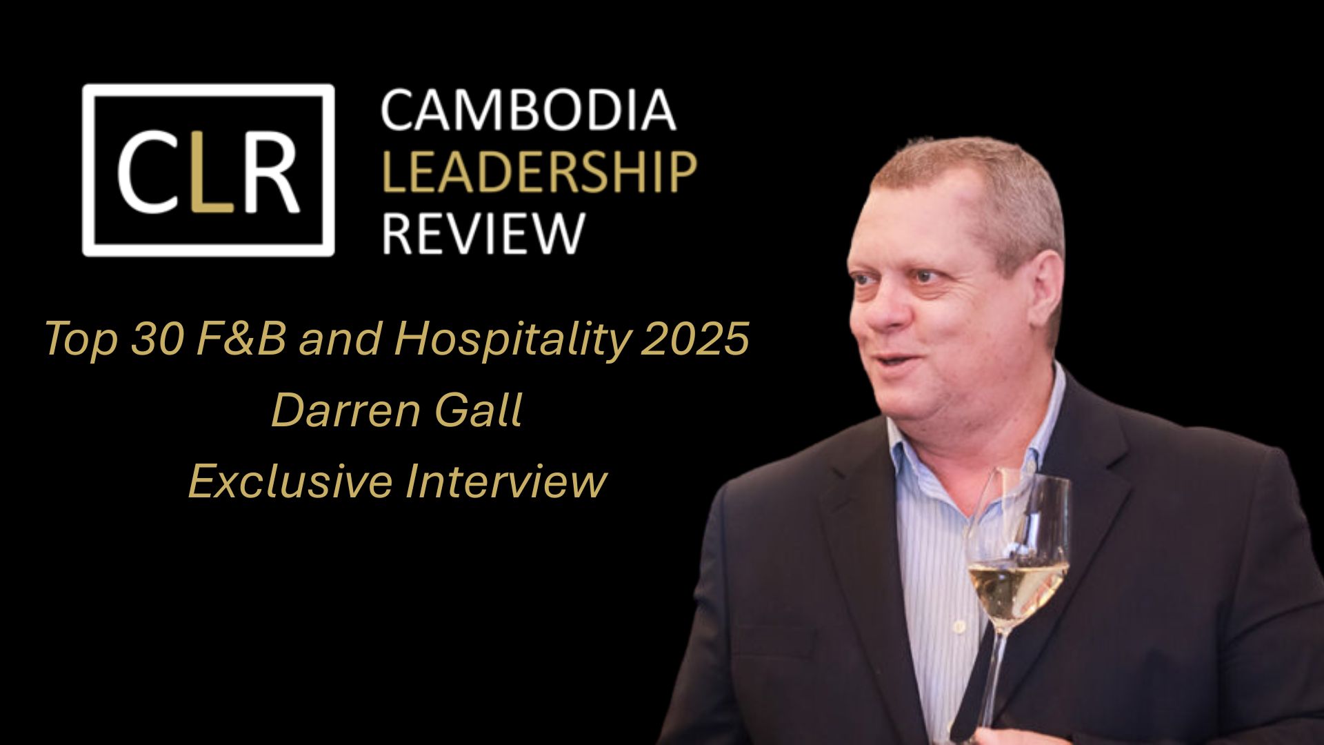 CLR Top 30 F&B and Hospitality 2025: Darren Gall – Creative Director at Vindochine
