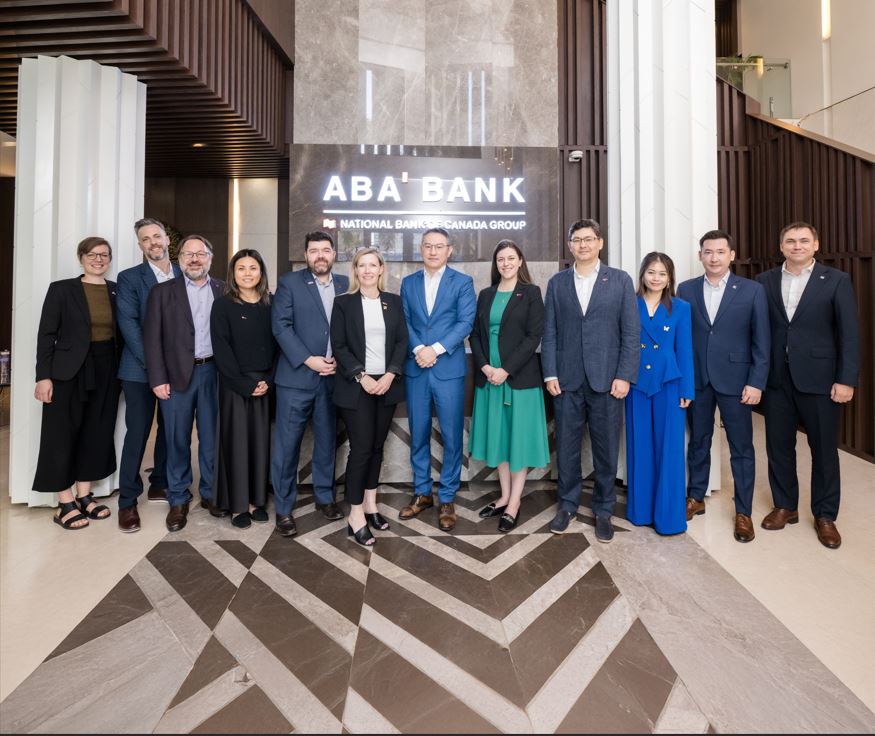 ABA Bank Welcomes Canadian Delegation as Part of Regional Trade Mission