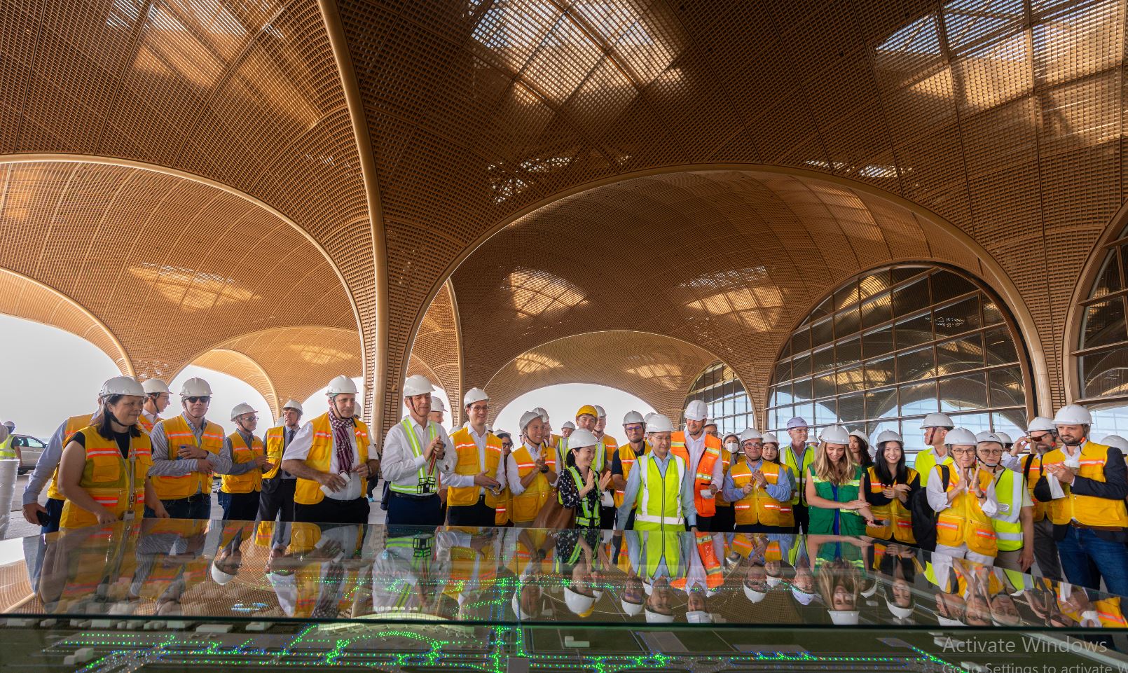 Techo International Airport Hosts French Ambassador and Business Delegation