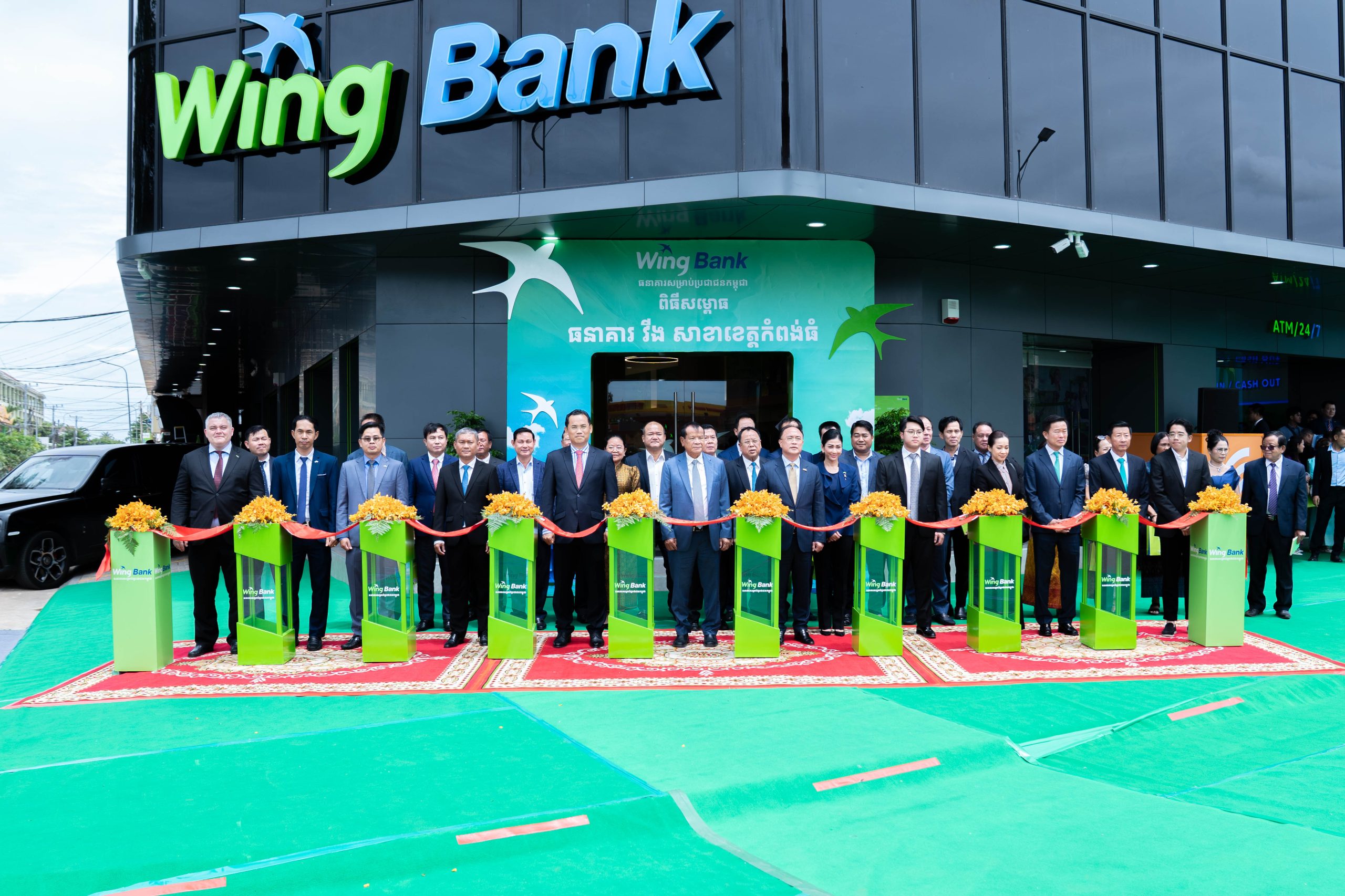 Wing Bank Opens New Branch in Kampong Thom Boosting Financial Access