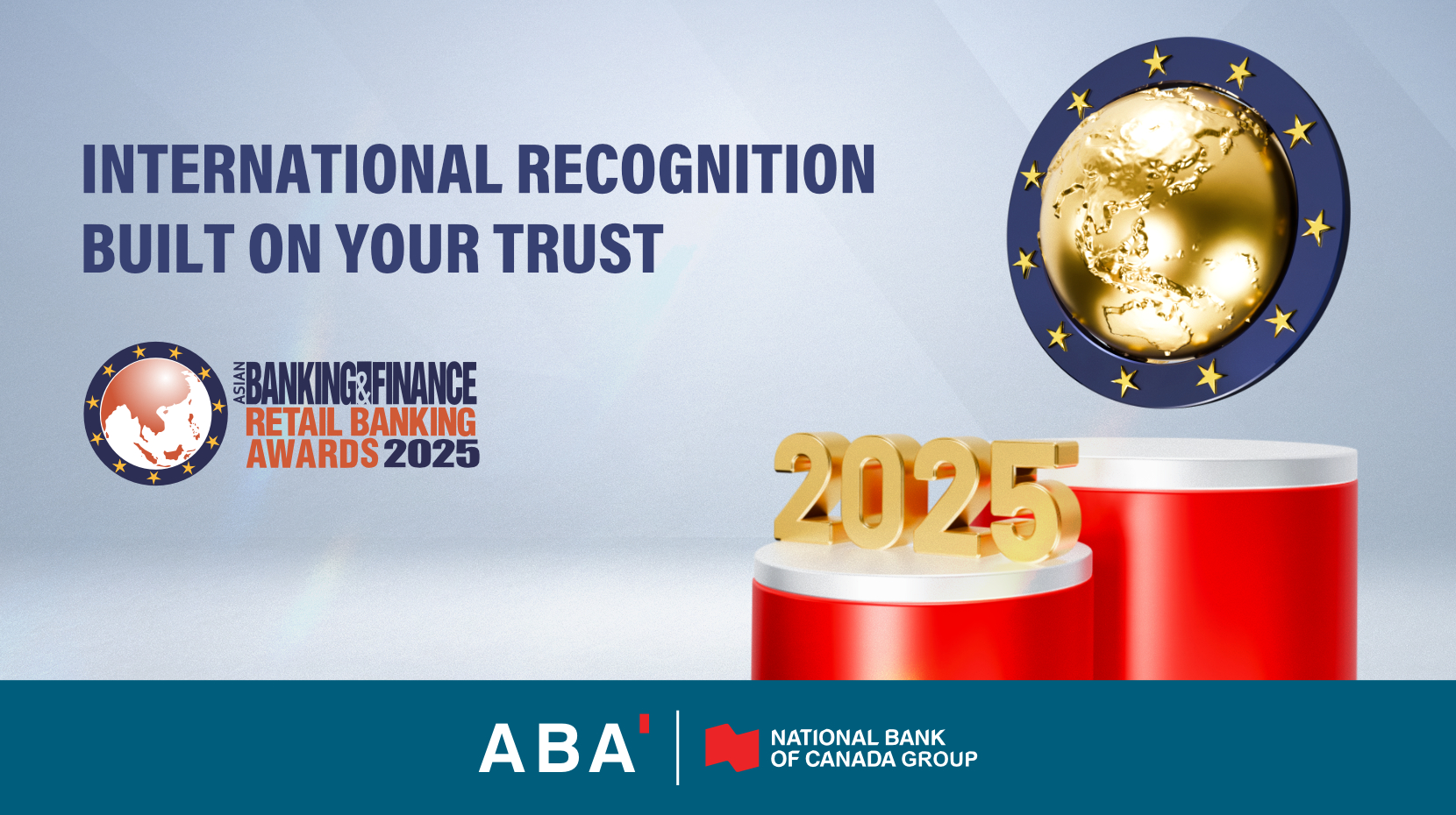ABA named Domestic Retail Bank of the Year by Asian Banking and Finance