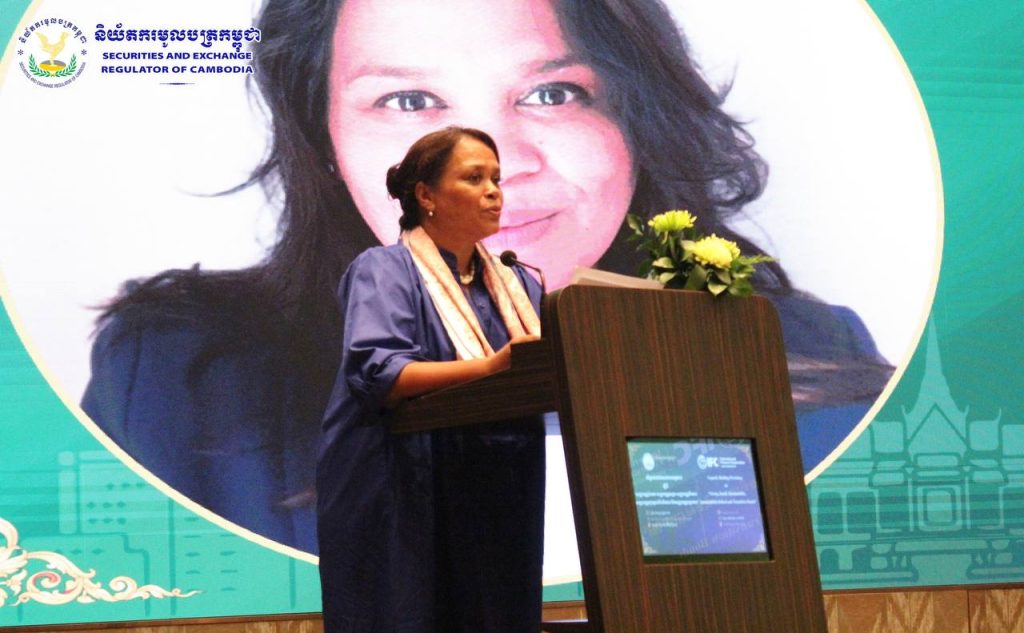 Ms. Towfiqua Hoque, IFC’s Country Resident Representative in Cambodia
