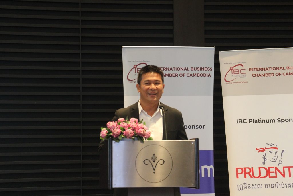 Thinearng Hur, General Manager of Angkor Green.