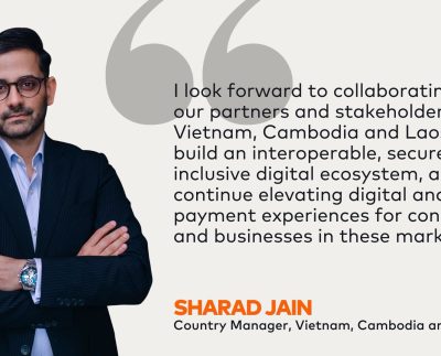 Sharad Jain as Country Manager for Vietnam, Cambodia, and Laos