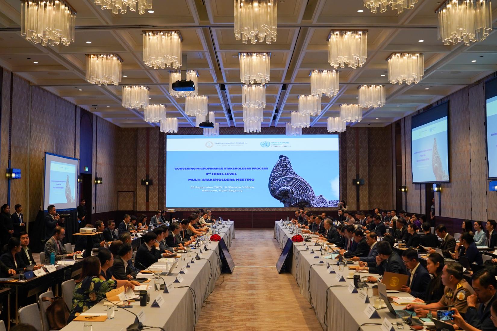 Cambodia Pushes Forward on Microfinance Reform at Third NBC–UN Convening