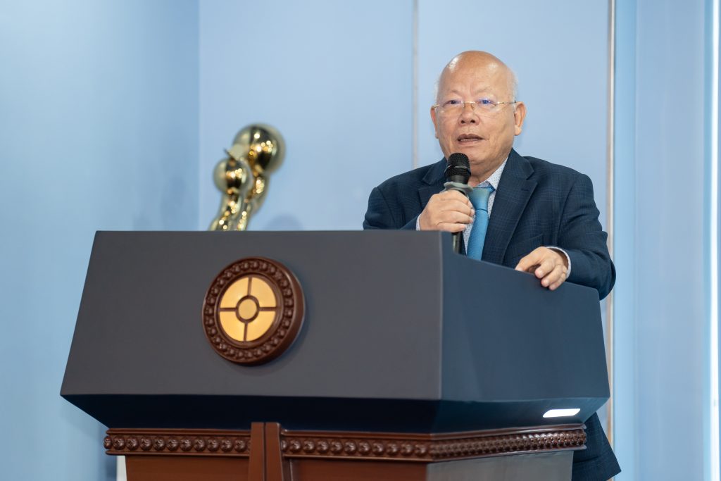 H.E. Prof. Ngy Tayi, Secretary of State at the Ministry of Economy and Finance