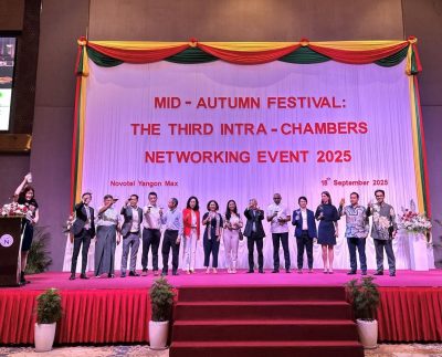 September 18, 2025 at Novotel Yangon Max to celebrate the Mid-Autumn Festival during the Third Intra-Chambers Networking Event 2025