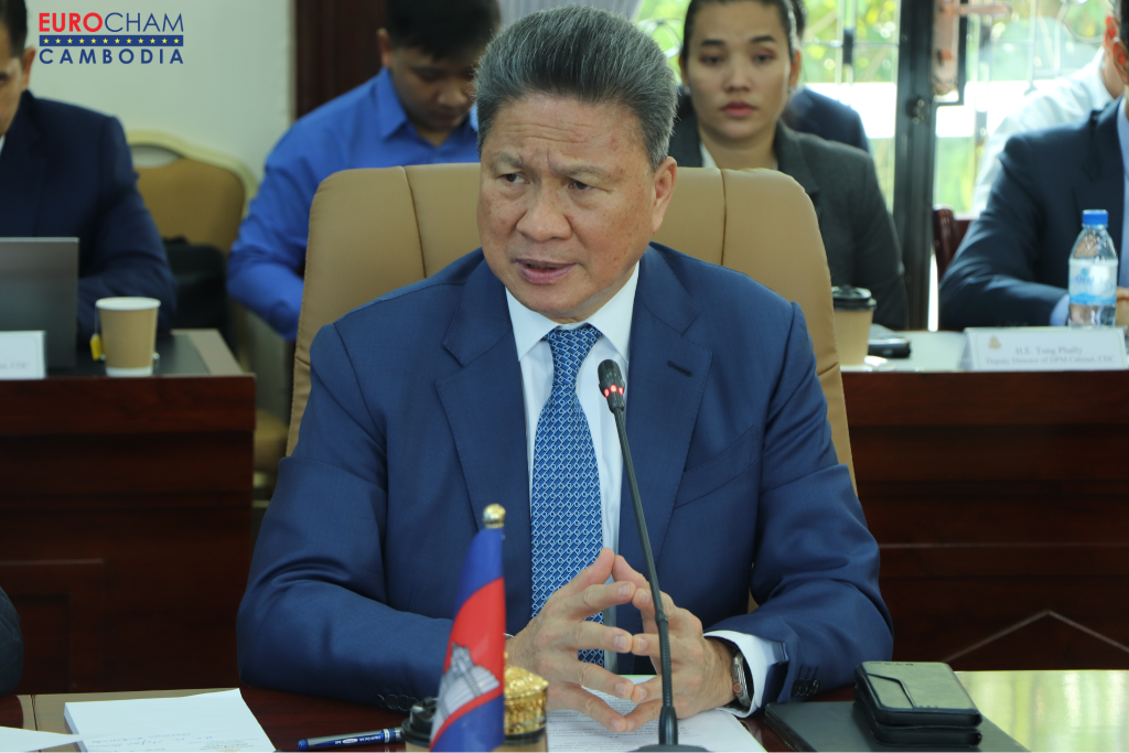 H.E. Sun Chanthol, Deputy Prime Minister and First Vice-Chairman of the CDC